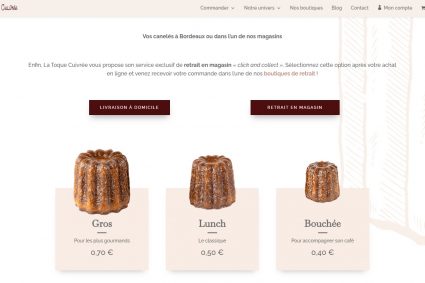 site la toque cuivree caneles de bordeaux