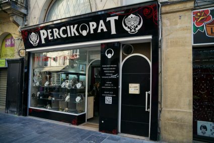 Devanture de percikopat a bordeaux